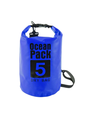 5L Dry bag in blue color.
