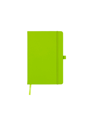 Green pocket notebook.