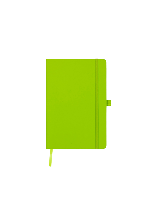 Green pocket notebook.