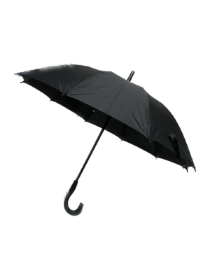 32 inches standard umbrella in color black.