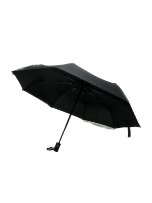 3 Fold Umbrella in color black.