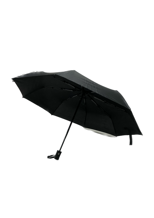 3 Fold Umbrella in color black.