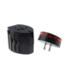 Universal travel adaptor with the plug detached.