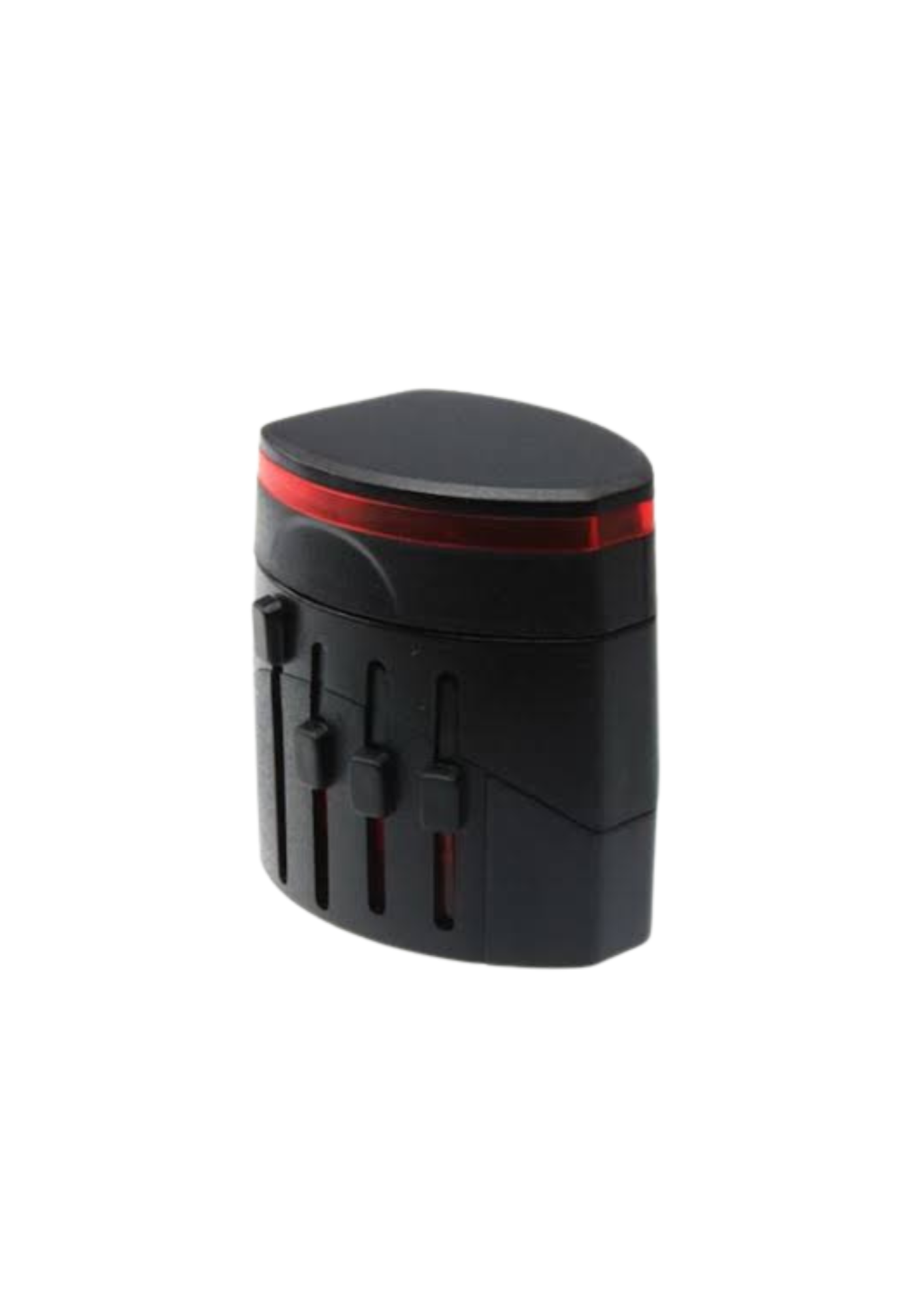 PREMIO PRODUCTS - 50 Universal travel adaptor in black.