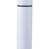 Glossy vacuum flask in color white.