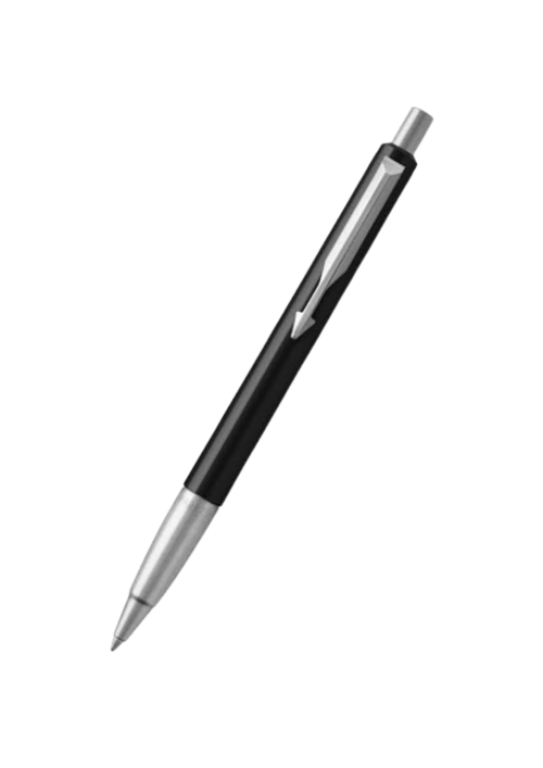 A picture of Parker Standard Vector Ballpoint in black color.