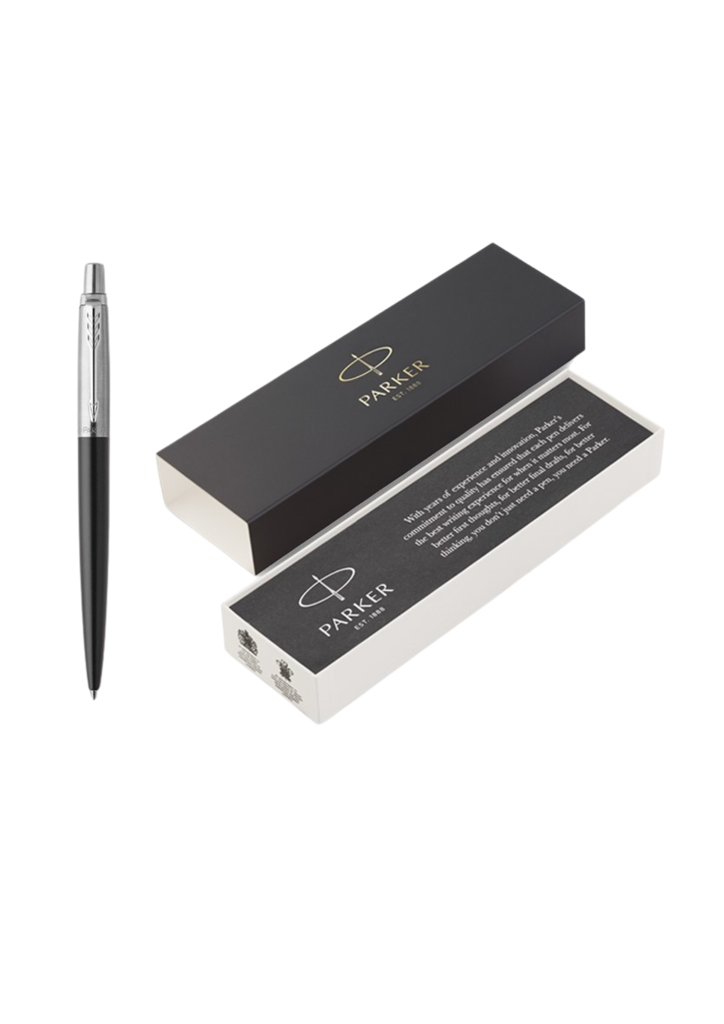 PREMIO PRODUCTS - 97 A photo of Parker Jotter London Ballpoint pen with a box.