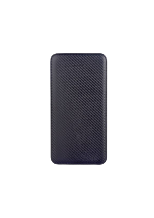 A photo of black Bisen power bank.