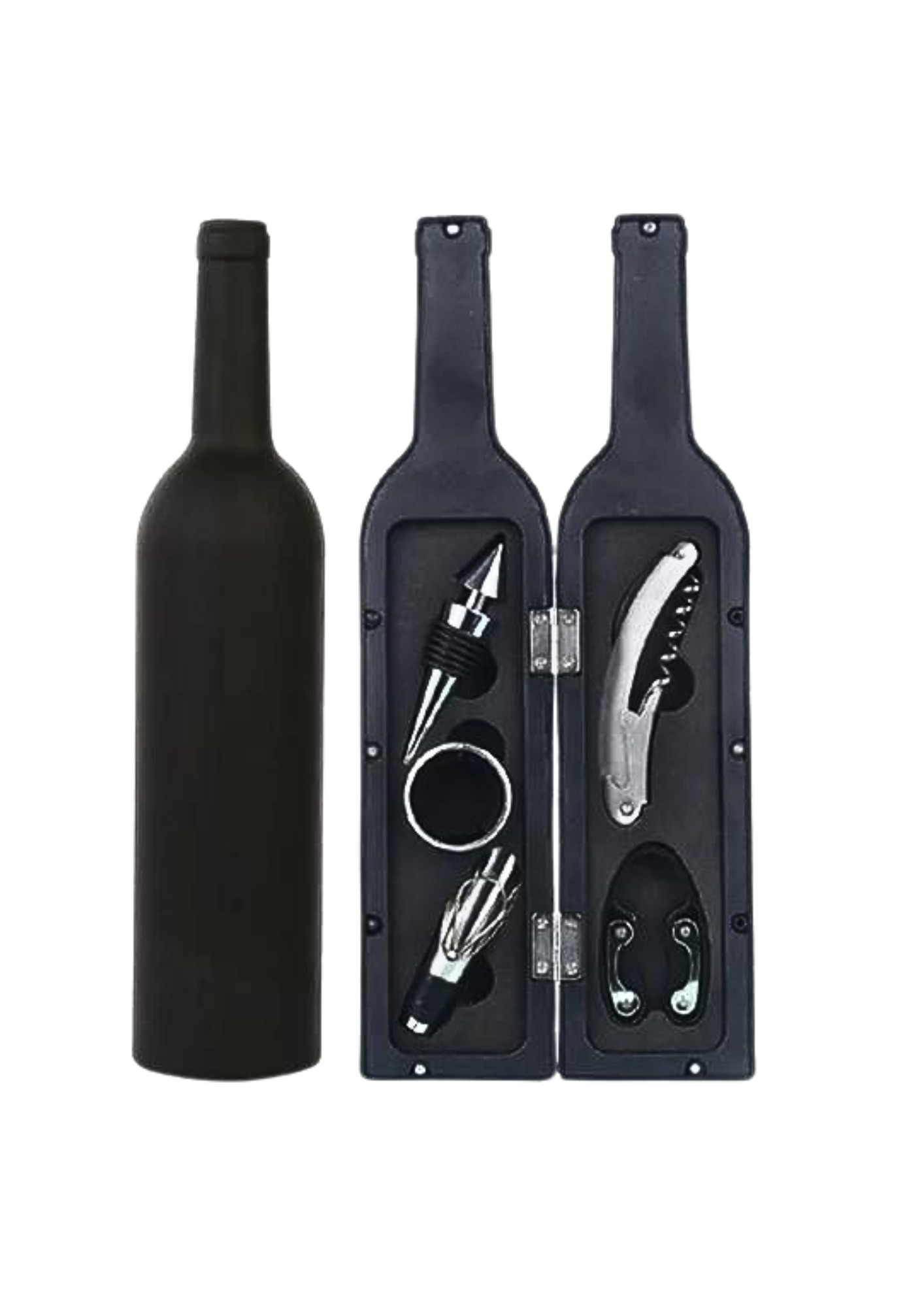 PREMIO PRODUCTS A wine bottle set.