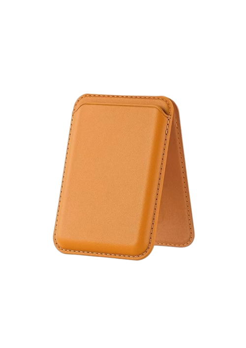Brown-magnetic-leather-wallet-with-holder