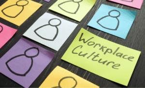 A-photo-of-post-it-papers-with-drawing-of-people-and-word-workplace-culture
